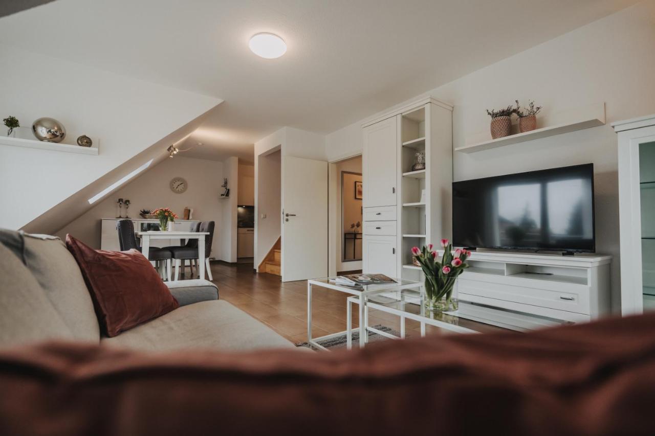 Ferienwohnung Weidenblick 바르엘 외부 사진
