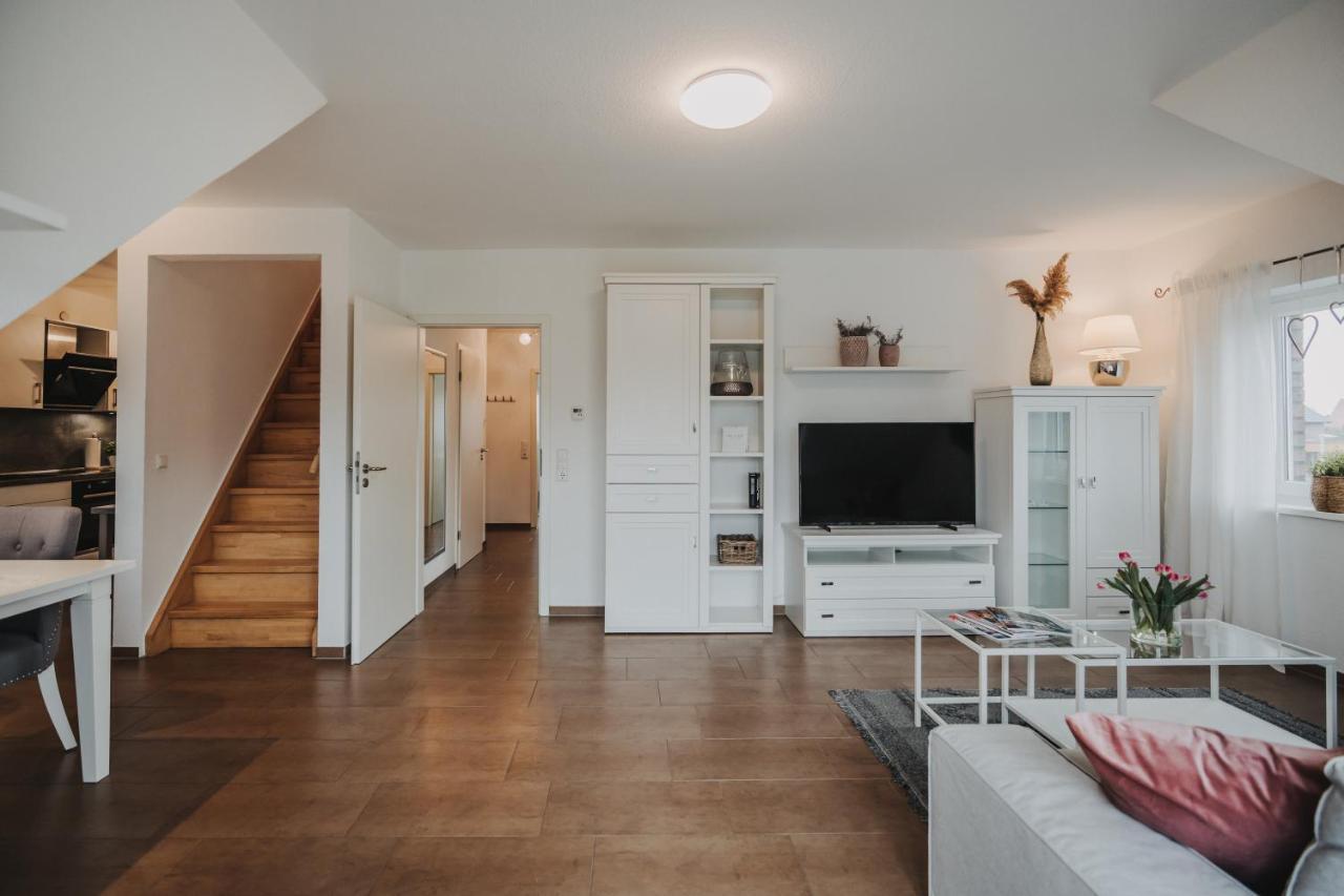 Ferienwohnung Weidenblick 바르엘 외부 사진