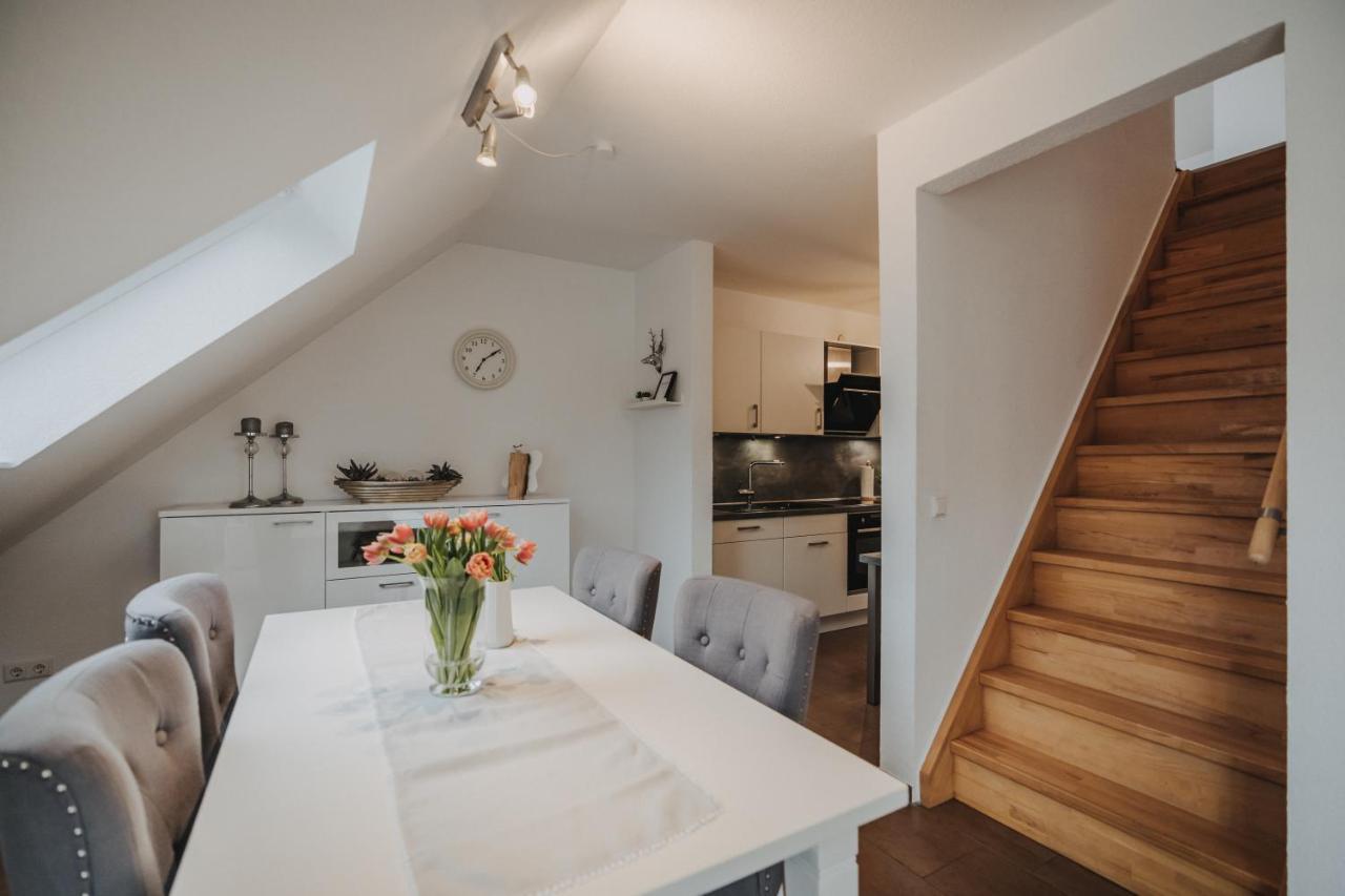 Ferienwohnung Weidenblick 바르엘 외부 사진