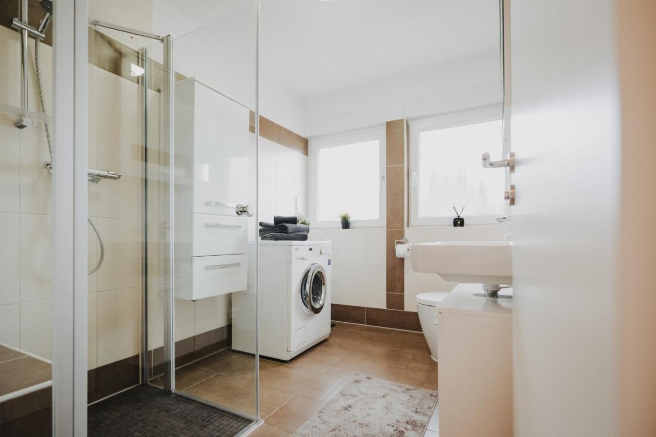 Ferienwohnung Weidenblick 바르엘 외부 사진