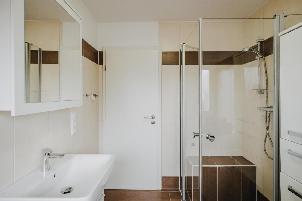 Ferienwohnung Weidenblick 바르엘 외부 사진