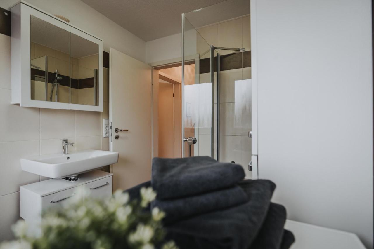 Ferienwohnung Weidenblick 바르엘 외부 사진