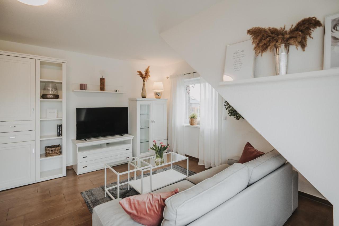 Ferienwohnung Weidenblick 바르엘 외부 사진