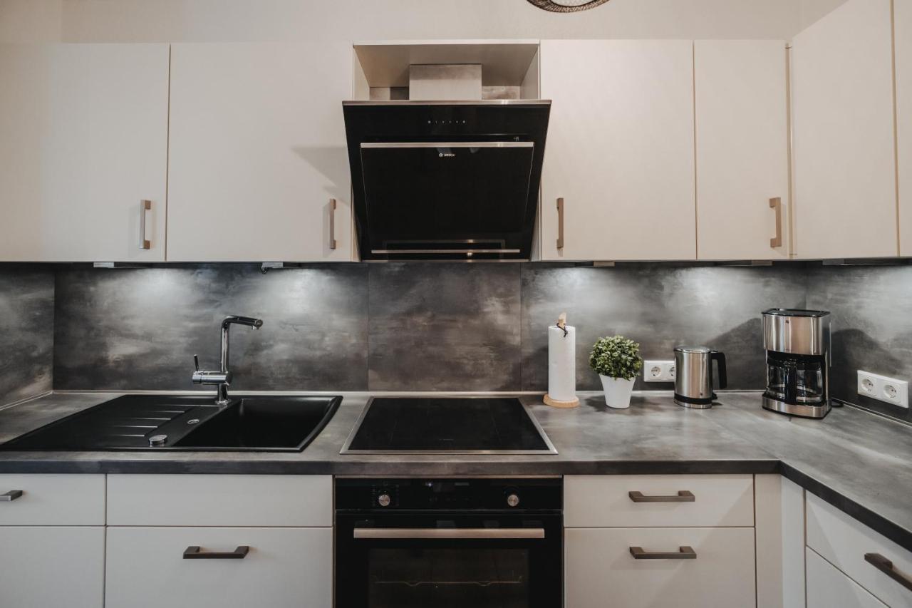 Ferienwohnung Weidenblick 바르엘 외부 사진