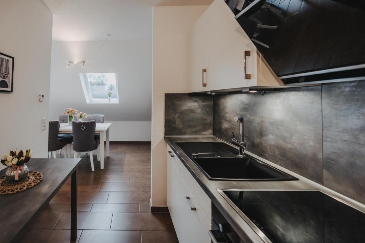 Ferienwohnung Weidenblick 바르엘 외부 사진