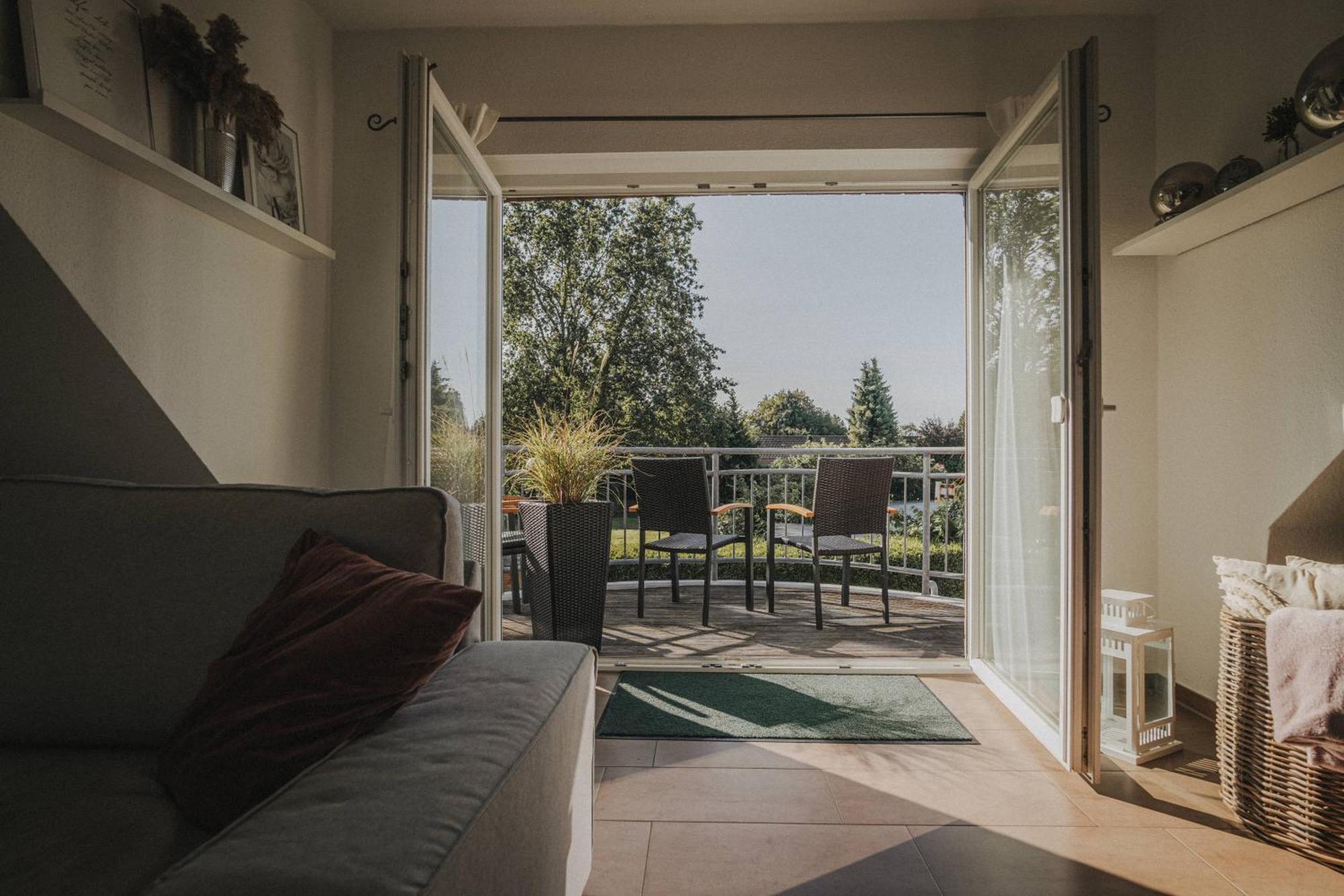 Ferienwohnung Weidenblick 바르엘 외부 사진